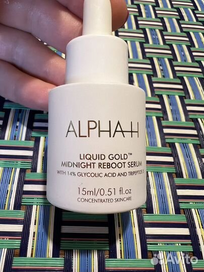 Сыворотка Alpha H midnight reboot serum
