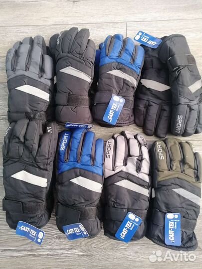 Непромокаемые перчатки 10-14 лет