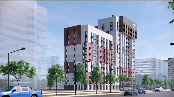 1-к. квартира, 37 м², 10/15 эт.