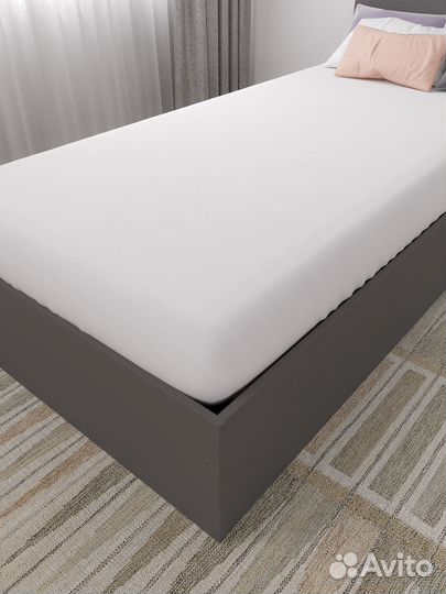 Кровать Мори крм 900.1 Графит