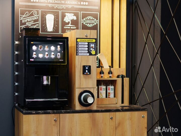 Кофейня самообслуживания на базе Jetinno JL24