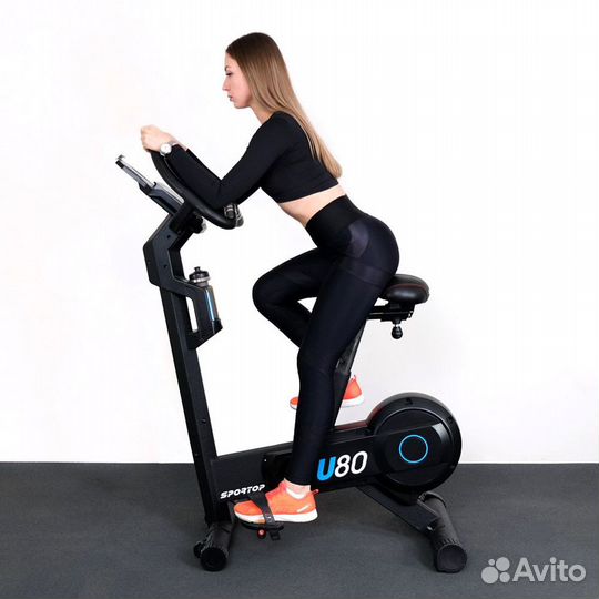 Велотренажер Sportop U80-LCD, вертикальный