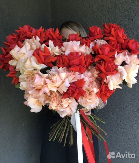 Цветы Розы Букет из роз с доставкой Калининград