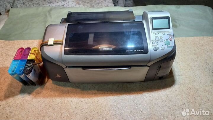 Цветной принтер epson photo R-300