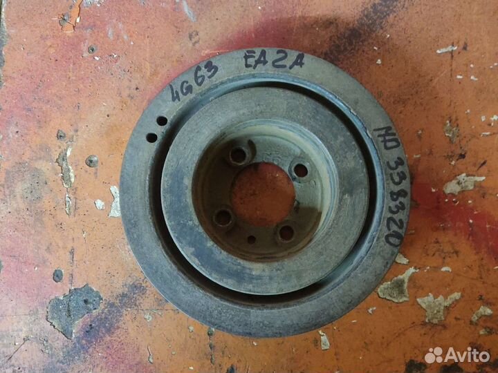 Шкив коленвала демферный mitsubishi galant 8 EA2A