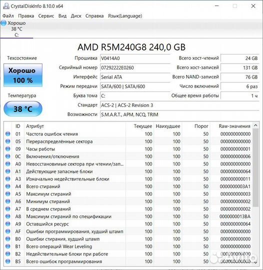 Ноутбук новый, Ram8Gb,SSDm2, гарантия12м