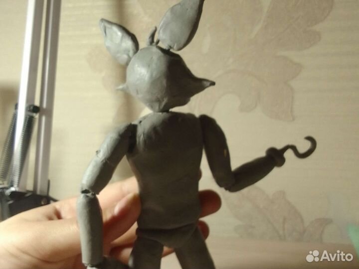 Фокси из скульптурного пластелина