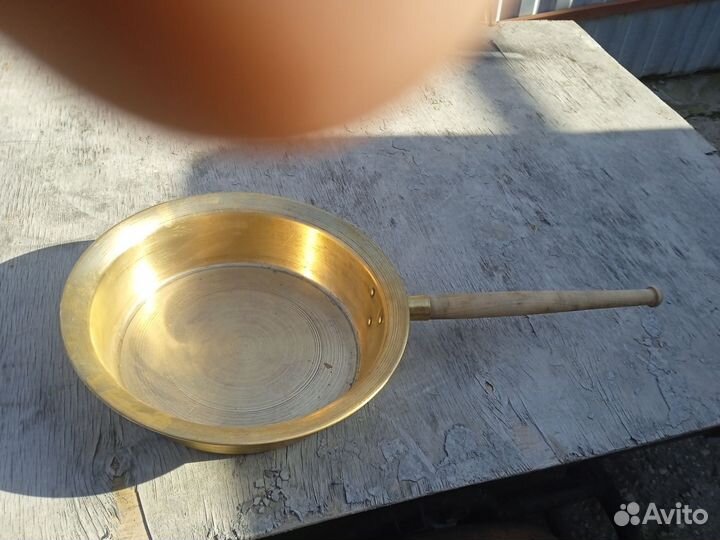 Таз латунный для варенья