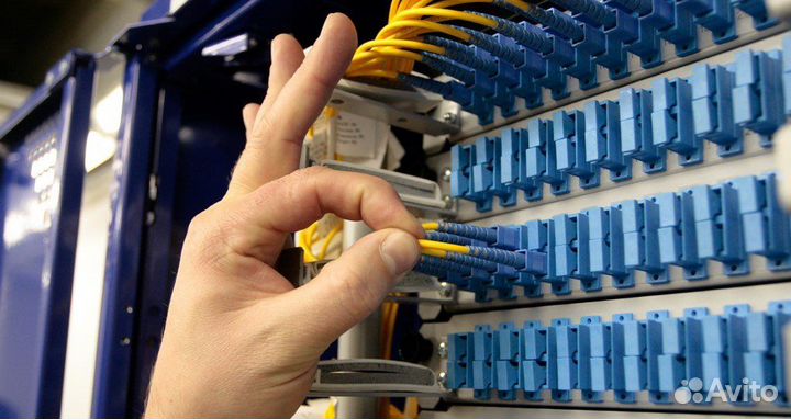 Монтаж скс и лвс (Локальной вычислительной сети)