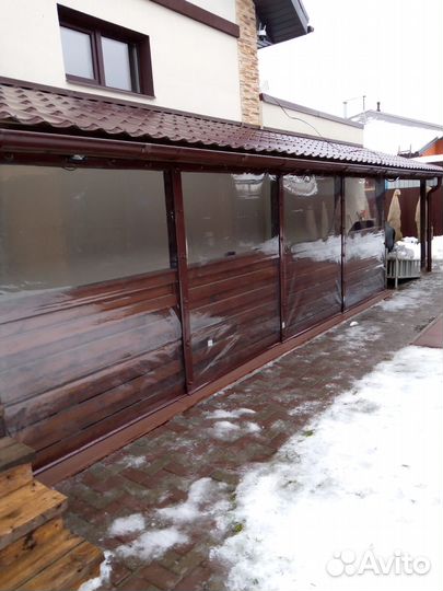 Мягкие окна для беседок с гарантией