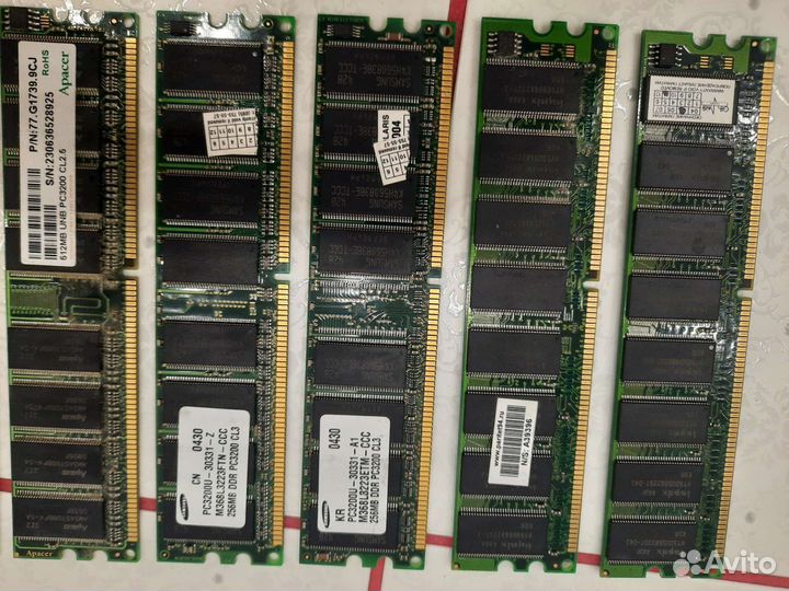 Память DDR DDR1 512mb + So-Dimm ddr2