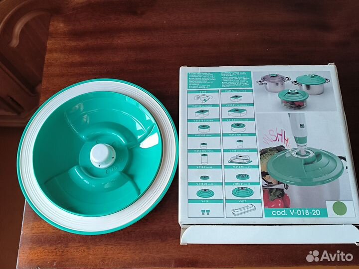 Крышка новая VacSy Zepter для вакумной упаковки