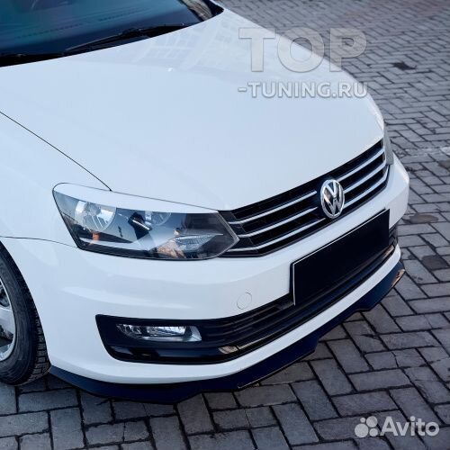 Бампер Передний на WV Polo - 2013-2020