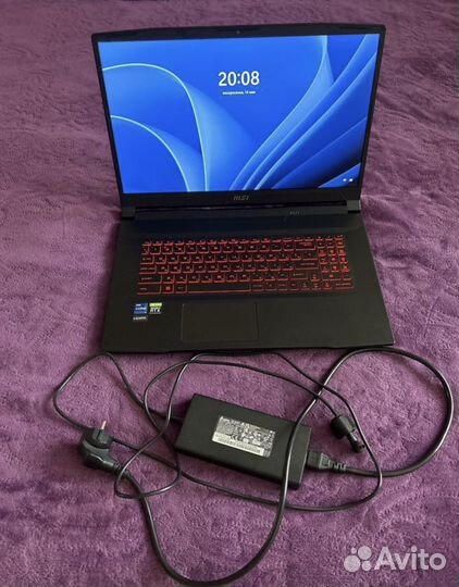 Игровой ноутбук msi katana gf76