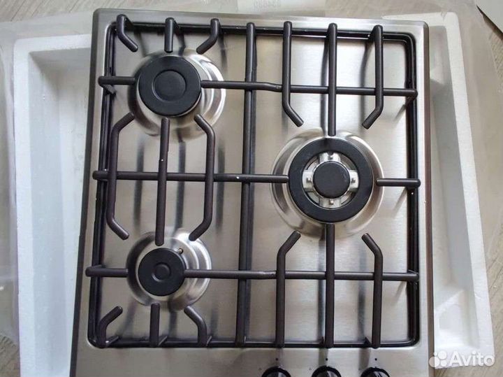 Газовая варочная панель 3 конфорки