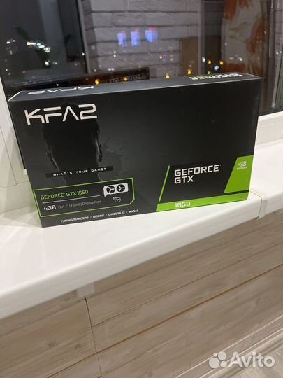 Видеокарта KFA2 X Geforce GTX 1650 4Gb Black