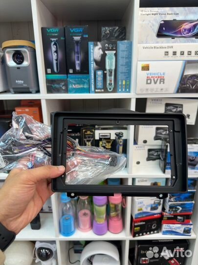 Переходная рамка LADA granta 2 din 9 дюймов