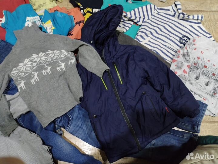 Вещи пакетом на мальчика 110