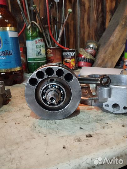 Коленвал на мопед Рига -13