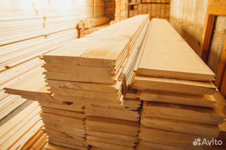 Имитация бруса хвоя 20мм х190мм х6м,в наличии