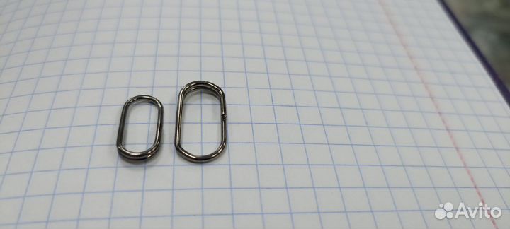 Кольцо заводное Lucky John Oval Split Ring