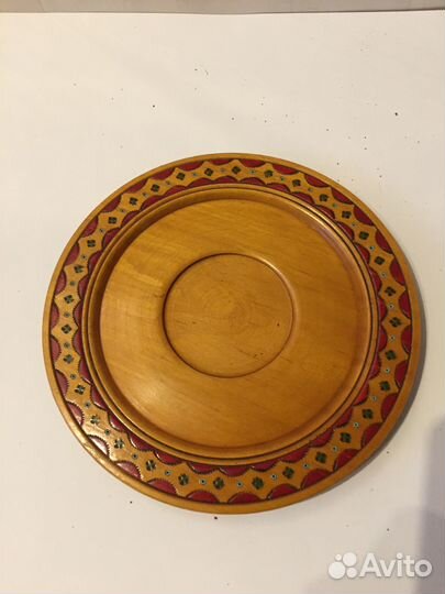 Набор деревянный графин с рюмочками на подносе