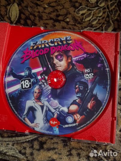 Диск с игрой far cry3 blood dragon