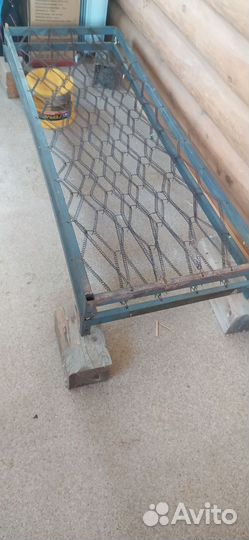 Кровать металлическая бу двухярусная