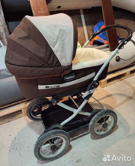 Коляска- танк, Peg Perego culla auto 2 в 1