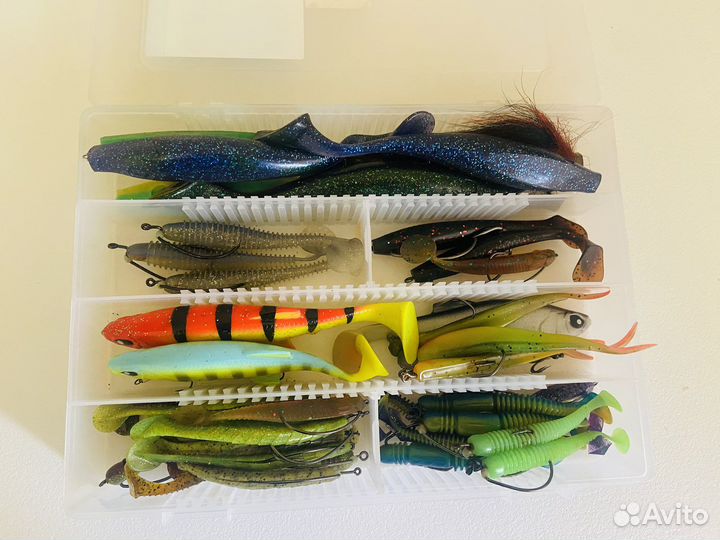 Набор силиконовых приманок