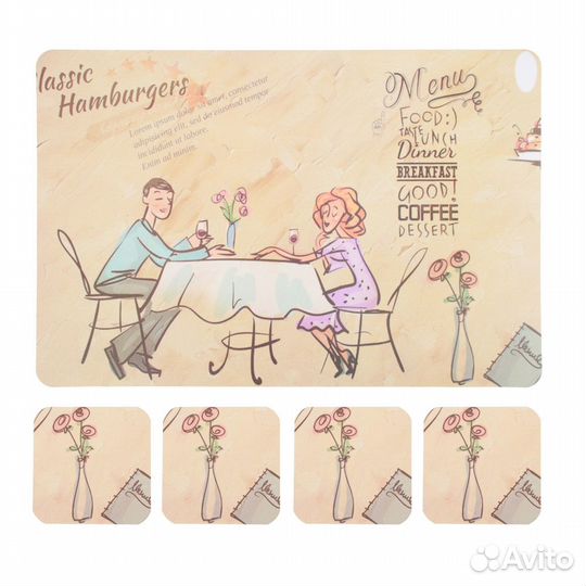 Набор термосалфеток (8шт)