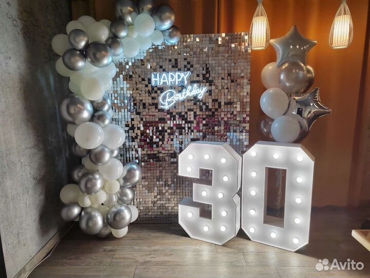 Фотозона день рождения выпускной корпоратив