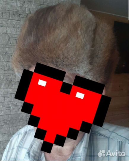 Шапка ондатра мужская