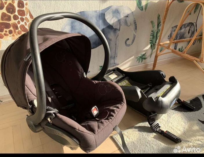 Автолюлька maxi cosi с базой isofix