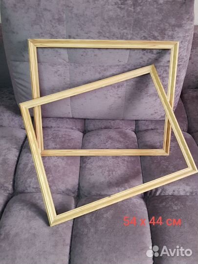 Деревянная рамка для картин рисунков постеров фото