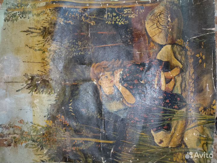 Картина маслом. Алёнушка