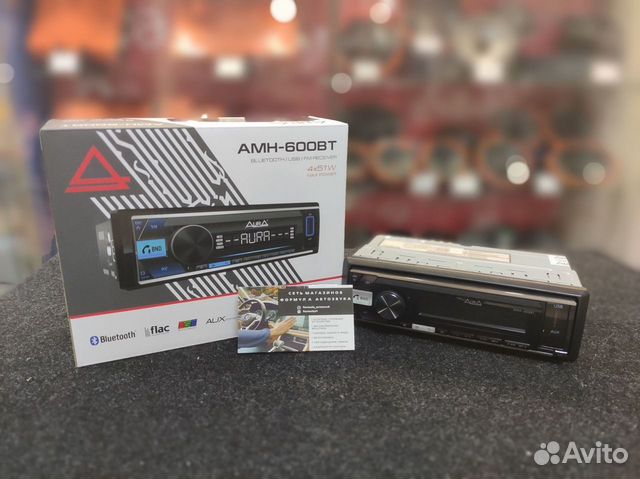 Aura AMH 600BT 1din магнитола