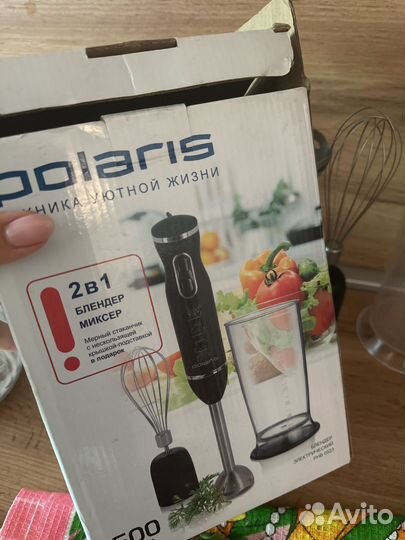 Блендер миксер polaris