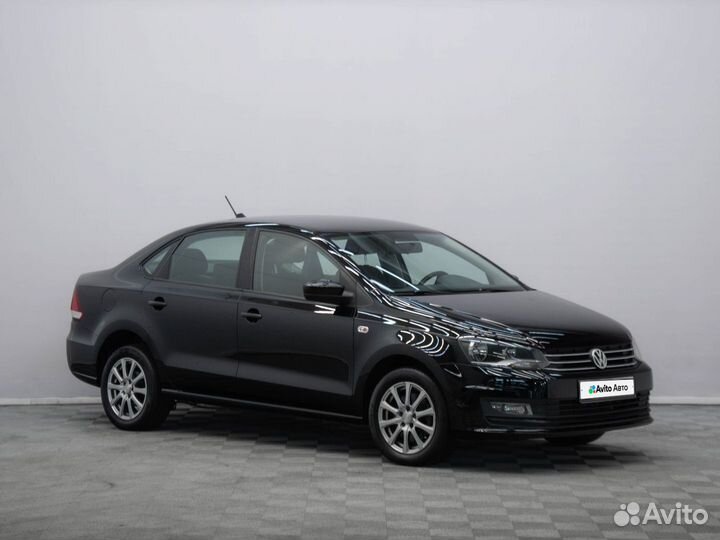 Volkswagen Polo 1.6 AT, 2017, 110 091 км