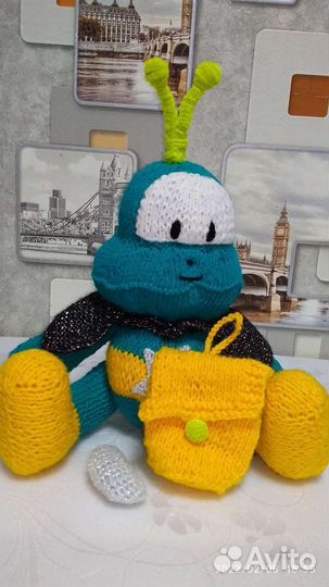 Вязаные мягкие игрушки для мальчиков и малышей