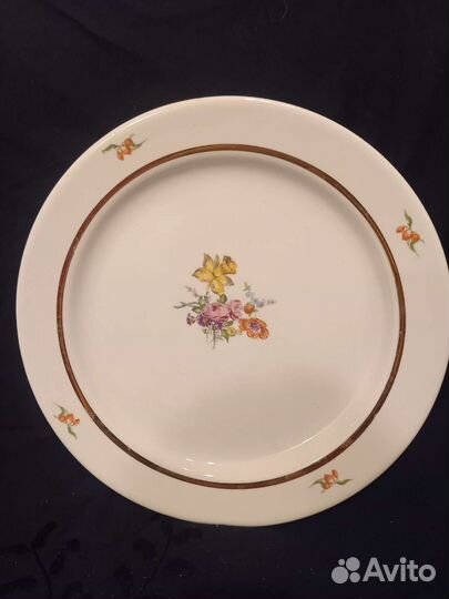Блюдо большое фарфор, СССР