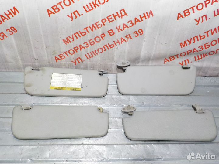 Козырьки солнцезащитные Шевроле Ланос / Заз Шанс