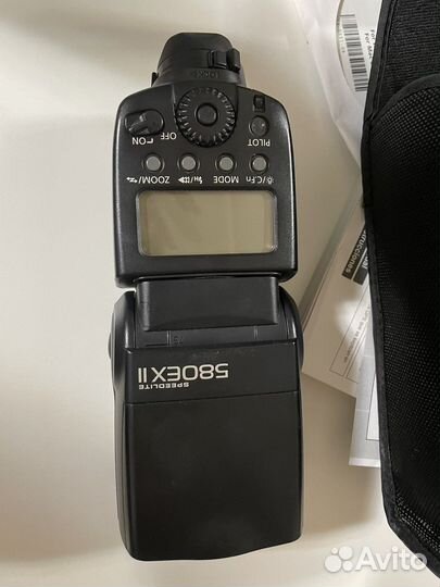 Вспышка Canon 580 ex ii speedlite