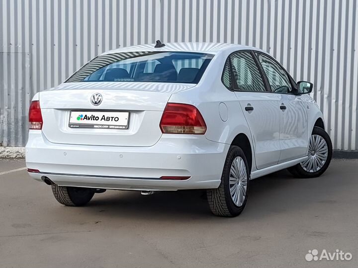Volkswagen Polo 1.6 AT, 2019, 81 777 км