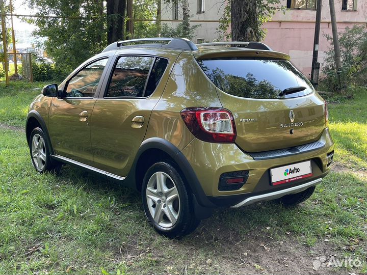 Renault Sandero Stepway 1.6 МТ, 2017, 65 000 км