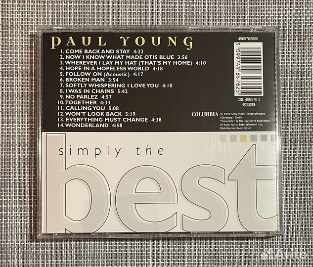 Paul Young - Simply The Best CD Germany