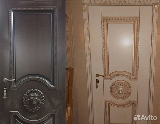 Мдф накладки на металлические двери