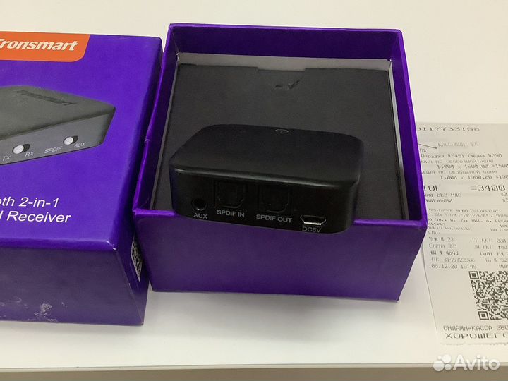 Беспроводной Bluetooth адаптер tronsmart encore m1