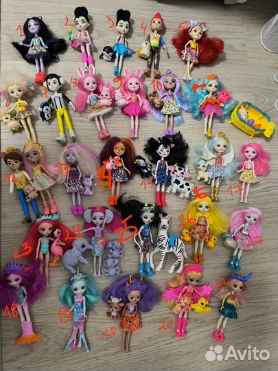 Кукла enchantimals разные