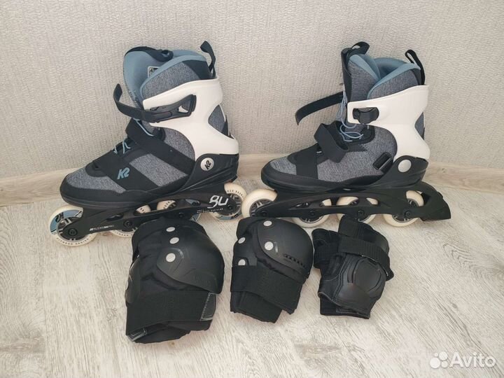 Ролики k2 alexis 80 pro с защитой
